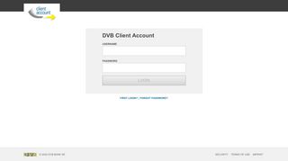 
                            6. DVB Client Account