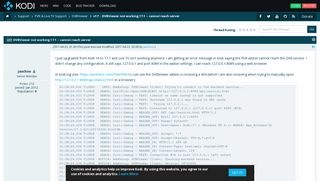 
                            8. DVBViewer not working 17.1 -- cannot reach server - Kodi Forums