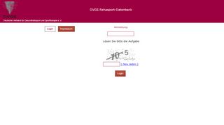 
                            1. DVGS Rehasport-Datenbank