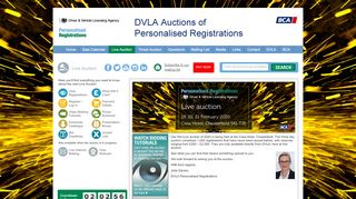 
                            12. DVLA Auctions | Live Auction
