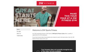 
                            8. DW Fitness Jobs and Careers in the UK! - Leisurejobs