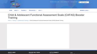 
                            6. DWC - Child & Adolescent Functional Assessment Scale (CAFAS) Bo..