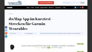 
                            2. dwMap App für Garmin | Test | praktisch - aber teuer & bedenklich!