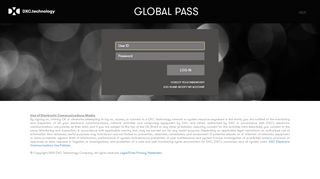 
                            7. DXC Global Pass - Login - DXC Technology