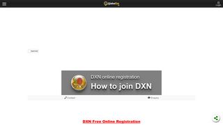 
                            10. DXN online registration | How to join DXN | - Globalist