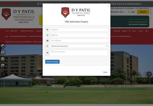 
                            4. D.Y. Patil Institute of Engineering and Technology | Ambi