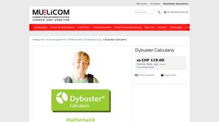 
                            8. Dybuster Calcularis - lernprogramme.ch