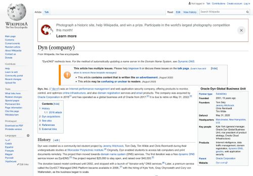 
                            12. Dyn (company) - Wikipedia