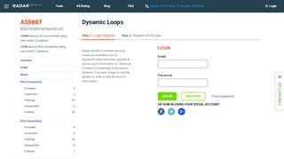 
                            12. Dynamic Loops: AS5607 BSKYB-BROADBAND-AS — Radar by Qrator