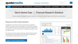 
                            6. Dynamic Stock Market Data and Financial Research Solutions ...