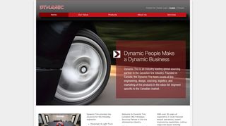 
                            3. Dynamic Tire Home Page