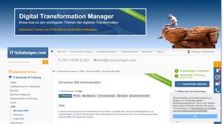 
                            11. Dynamics 365 Administration - IT-Schulungen.com