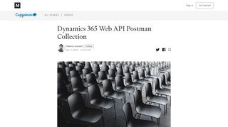 
                            10. Dynamics 365 Web API Postman Collection – Capgemini Microsoft ...