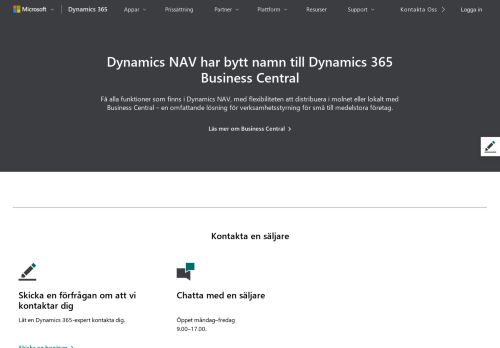 
                            7. Dynamics NAV har bytt namn till Business Central | Microsoft ...