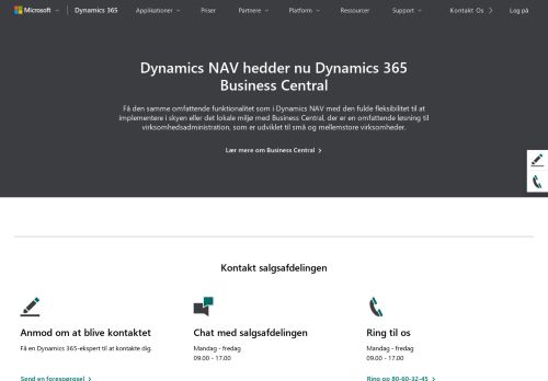 
                            1. Dynamics NAV hedder nu Business Central | Microsoft Dynamics 365