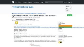 
                            3. dynamics.kent.co.in - site is not usable · Issue #21980 · webcompat ...