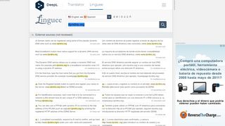 
                            4. dyndns.org - Spanish translation – Linguee