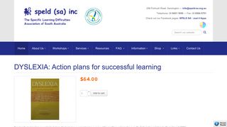 
                            11. DYSLEXIA: Action plans for successful learning | SPELD SA