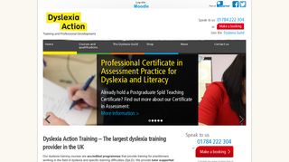 
                            2. Dyslexia Action | Training and Professional Development