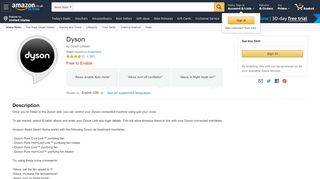 
                            10. Dyson: Amazon.co.uk: Alexa Skills