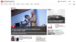 
                            8. Dyson - latest news, breaking stories and comment - The Independent