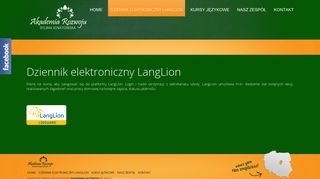 
                            2. Dziennik elektroniczny LangLion - Akademia Rozwoju