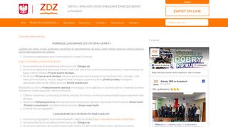 
                            5. Dziennik elektroniczny - Technikum ZDZ w Końskich - Kielce