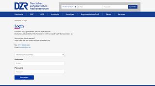 
                            3. DZR Stuttgart: Login