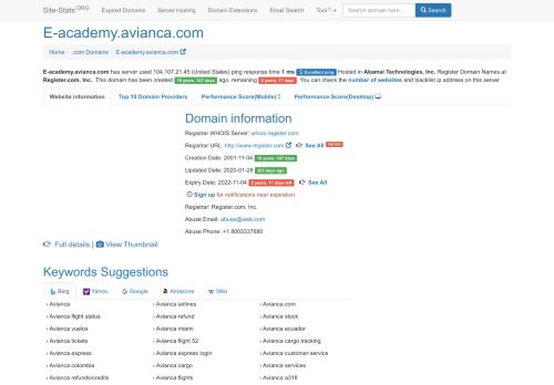 
                            10. E-academy.avianca.com is Online Now - Open-Web.Info