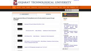 
                            1. e-Assessment - Gujarat Technological University