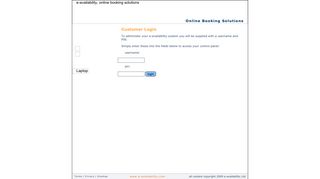 
                            5. e-availability online booking system - e-availability.com