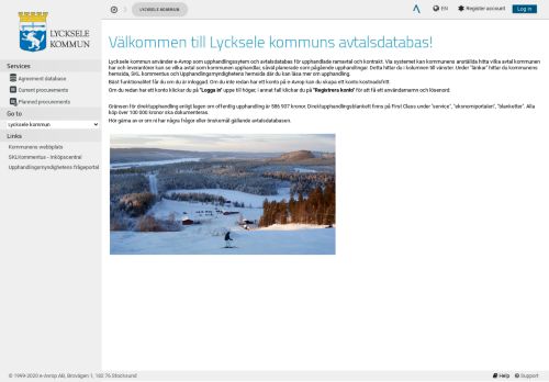 
                            4. e-Avrop - Lycksele kommun