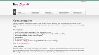 
                            2. E-bank - HoistSpar Mina Sidor