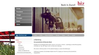 
                            2. e-Banking - Bank in Zuzwil
