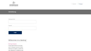 
                            12. e-Banking der Ersparniskasse Affoltern i.E.