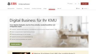 
                            3. E-Banking für KMU-Kunden | UBS Schweiz