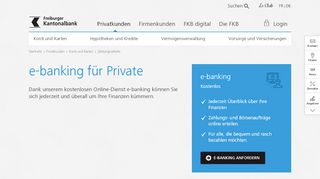 
                            2. e-banking für Private | FKB