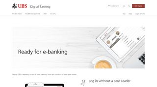 
                            13. e-banking: Ready to go in 7 steps | UBS Switzerland