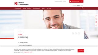 
                            6. e-banking › Tarife › Login e-banking :: Banque cantonale du Valais