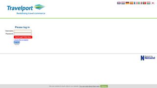 
                            9. E-billing : Travelport : Login