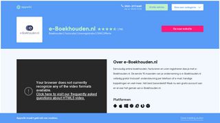 
                            5. e-Boekhouden.nl - Bekijk Reviews, Aanbod & Prijzen bij Appwiki!