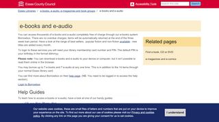 
                            10. e-books and e-audio - Essex Libraries - Essex County Council