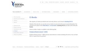 
                            7. E-Books | Library | Rhine-Waal University of Applied Sciences