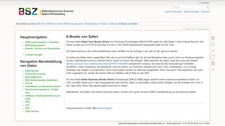 
                            7. E-Books von Safari [BSZ Wiki]