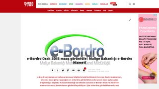 
                            10. e-Bordro Ocak 2018 maaş görüntüle! Maliye Bakanlığı e-Bordro ...