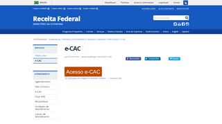 
                            3. e-CAC — Receita Federal