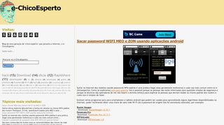 
                            11. e-ChicoEsperto: Sacar password WIFI MEO e ZON usando aplicações ...