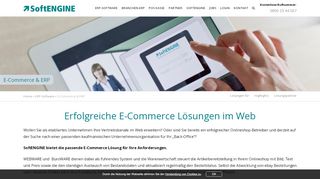 
                            9. E-Commerce Lösungen von der SoftENGINE GmbH