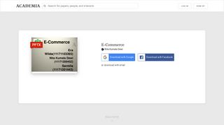 
                            11. E-Commerce | Nita Kumala Dewi - Academia.edu