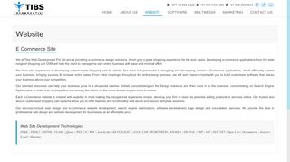 
                            11. E Commerce Site - TIBS Web Development Pvt Ltd